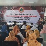 Wakil Bupati Waykanan Drs. Ali Rahman Membuka Musda DPD PPNI 